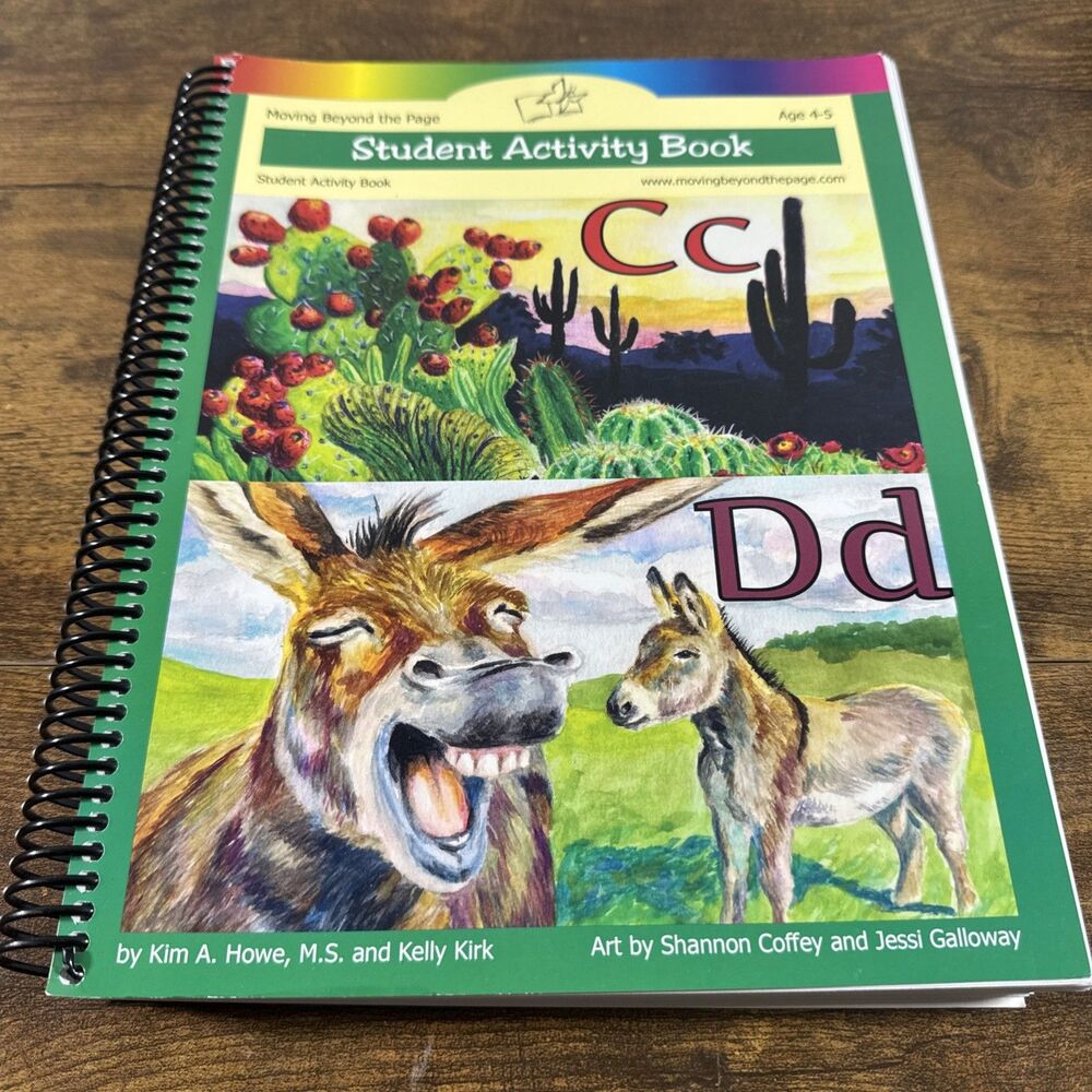 Moving Beyond The Page- Ages 4-5 Student Activity Book C-D